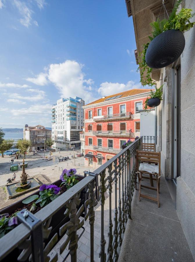 Refugio De Paz Y Encanto En El Corazon De Vigo Con Vistas Al Mar Zewnętrze zdjęcie