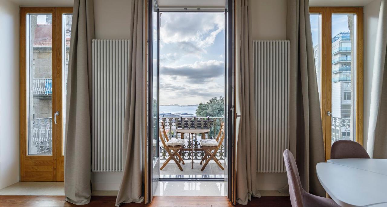 Refugio De Paz Y Encanto En El Corazon De Vigo Con Vistas Al Mar Zewnętrze zdjęcie