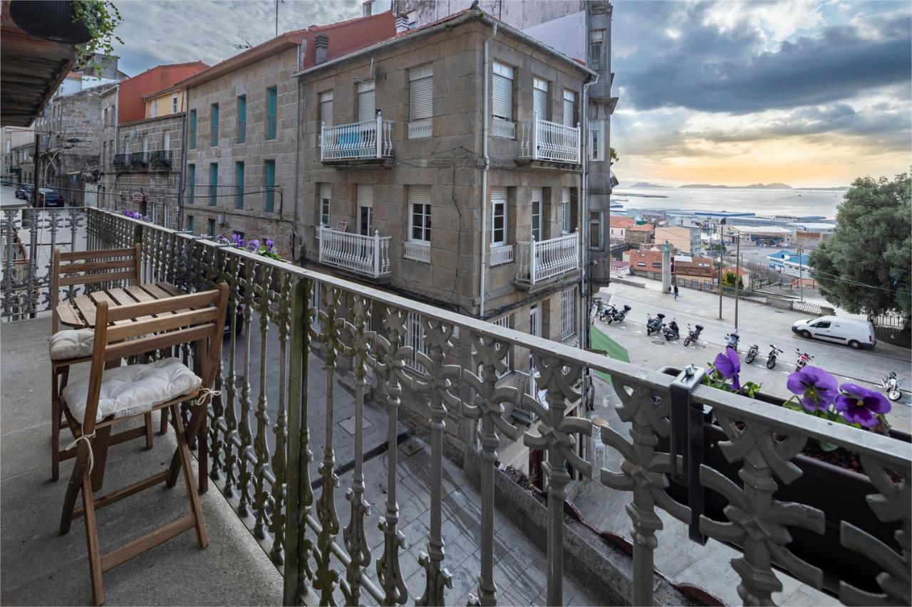 Refugio De Paz Y Encanto En El Corazon De Vigo Con Vistas Al Mar Zewnętrze zdjęcie